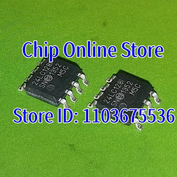 5~100Pcs 24LC128-I/…