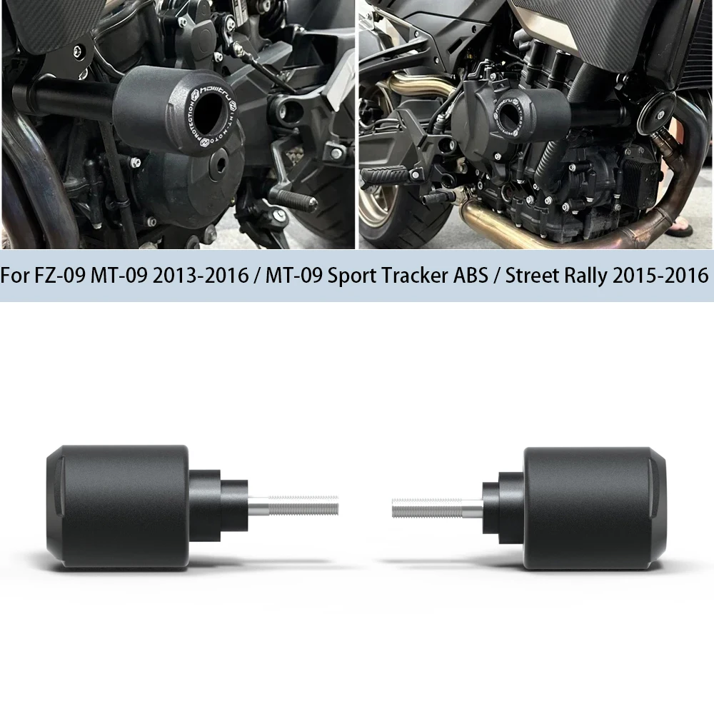

For Yamaha FZ-09 MT-09 Rally 2013-2016 Motorcycle Falling Protector Crash Pad Frame Slider Protector