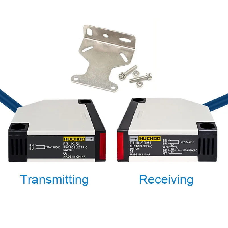 E3JK-5DM1 Infrarot-Näherungsschalter-Paarsensor E3JK-5DM1-5L Ein Satz DC 12V24V Spannung M2