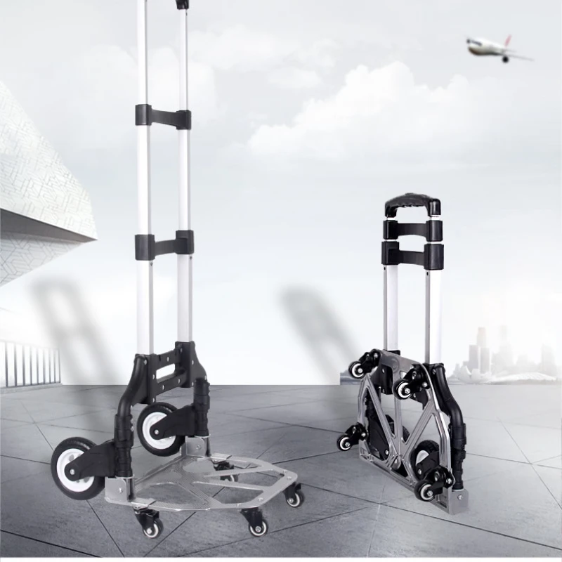 

Household trolley for urination, carrying folding climbing tools, hand pulled carts, luggage trailers, cargo shopping