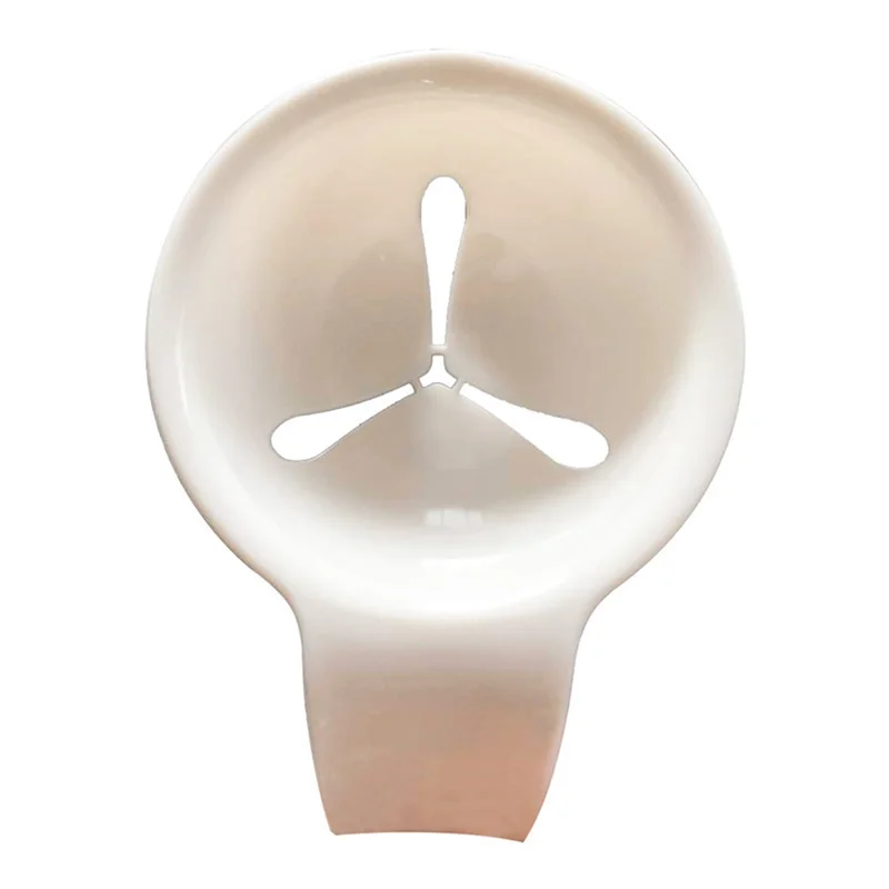 ABJO-5Pcs Separador de yema de huevo y clara de huevo, Gel de silicona, filtro de concha de clara de huevo, suministros de cocina para hornear, mano de obra fina