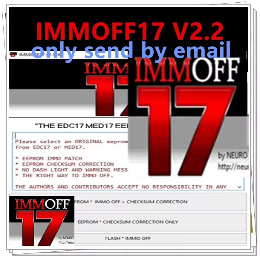 

Gorący bubel Oprogramowanie IMMOFF17 EDC17 Immo Off Ecu Program NEUROTUNING Immoff17 Rozbijanie i instalacja przewodnika wideo