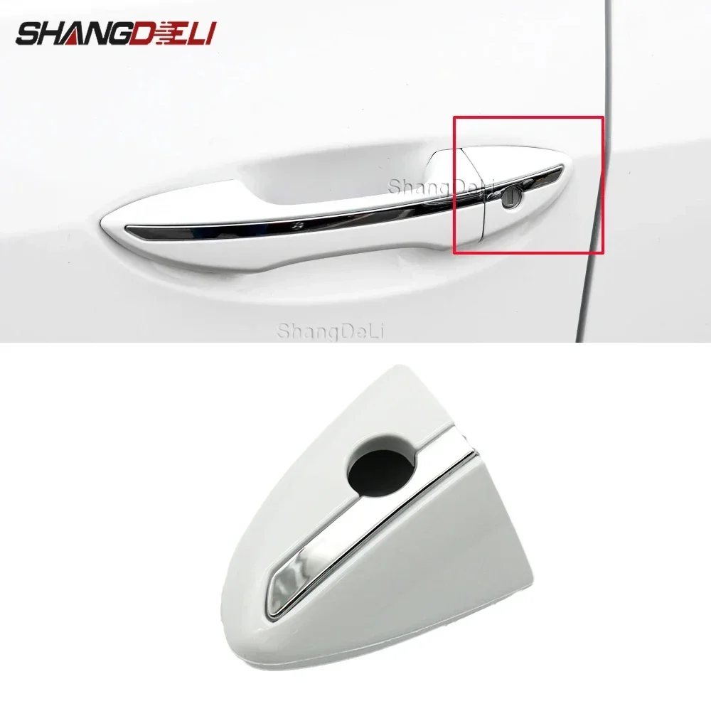 1pc Front Left Exterior Outside Door Handle Cover Lid  For Toyota Corolla 2014 2015 2016 2017 2018