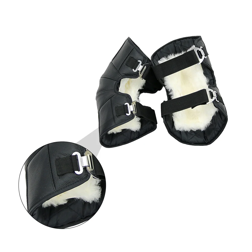 

1 пара электрических наколенников для мотоцикла, унисекс, ветрозащитные, теплые, регулируемые, для зимней езды, активного отдыха, велоспорта