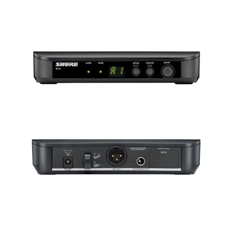 Shure BLX24 Wireless System Microphone for Live Performances for Multiple Scenarios Professional Wireless Microphone BLX24 SM58 - view 3