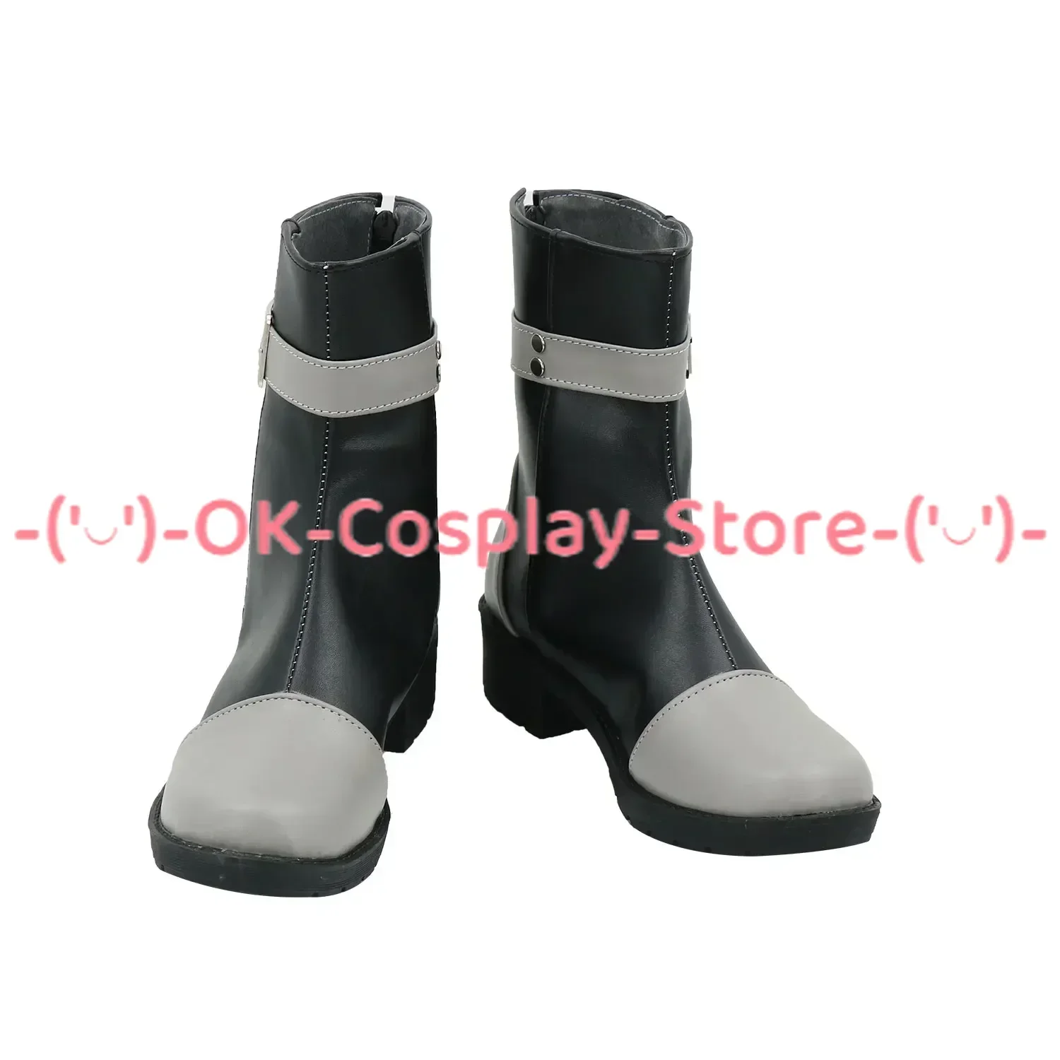[Customized] Ensemble Stars Ogami Koga Cosplay Shoes Anime Game Roleplay Costume Prop Halloween Carnival Party PU Leather Boots