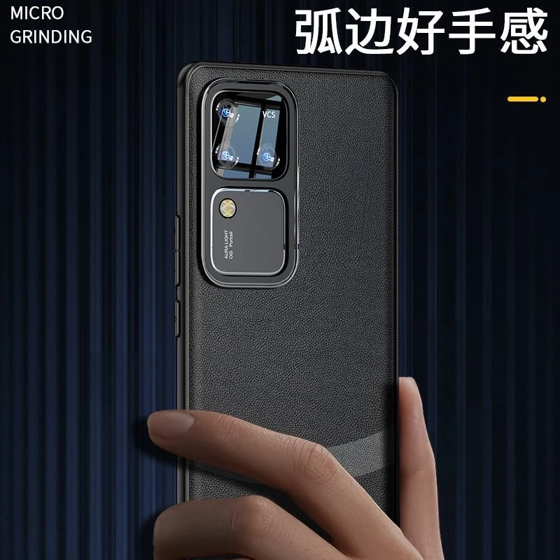 Case For Vivo V30 5G Case Silicone Leather Protection Phone Back Cover For Vivo V 30 5G Stylish Shell Shockproof Bumper