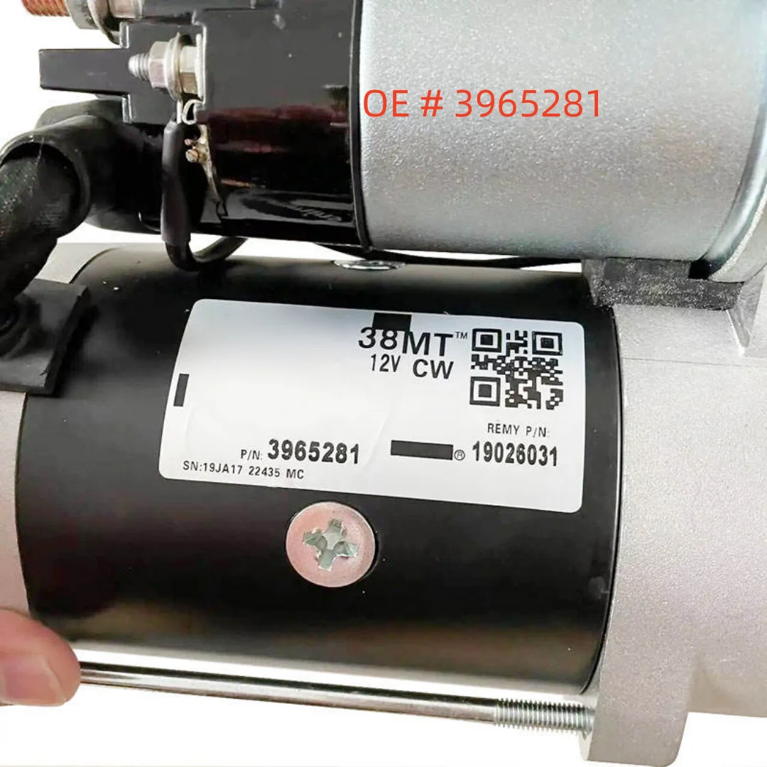 high quality new 3965281 Auto Parts Replacement Engine Starting Motor Assembly Compatible with FOR Cumminss QSB6.7 