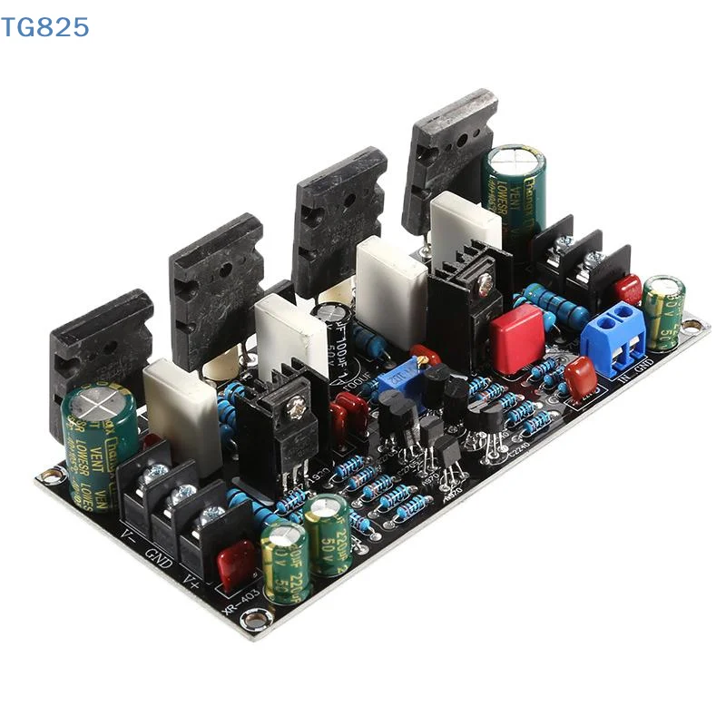 【AN】【AN】200W 1943 + 5200 High Mono Power Tube Finished Amplifier Board Electronic Component Kit