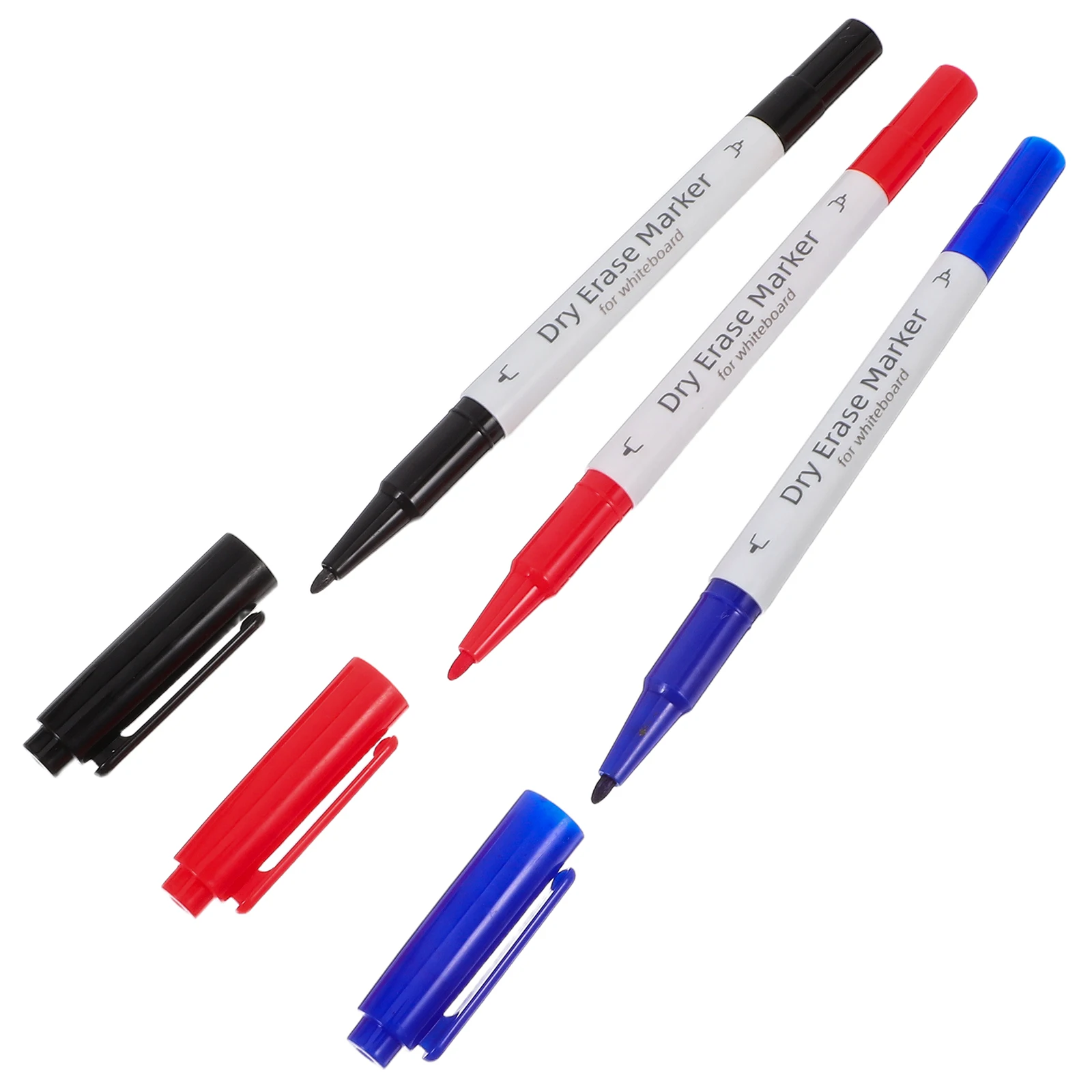 

3 Pcs Chalk Whiteboard Pen Chalkboard Markers Dry Wipe Liquid Car Window Dual Tip Erase Child