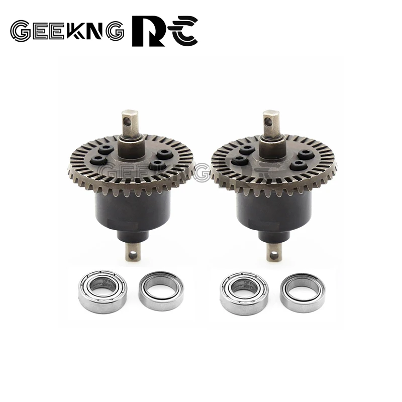 

Front and Rear Differential with Bearing for Slash 4x4 VXL Stampede Rustler Remo HQ727 1/10 RC Car Upgrade Parts