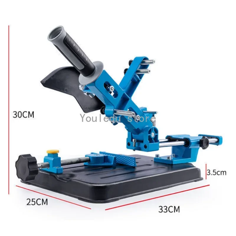 Aggiornamento smerigliatrice angolare fissa staffa universale lucidatura conversione tagliatrice multifunzionale asta di trazione supporto per