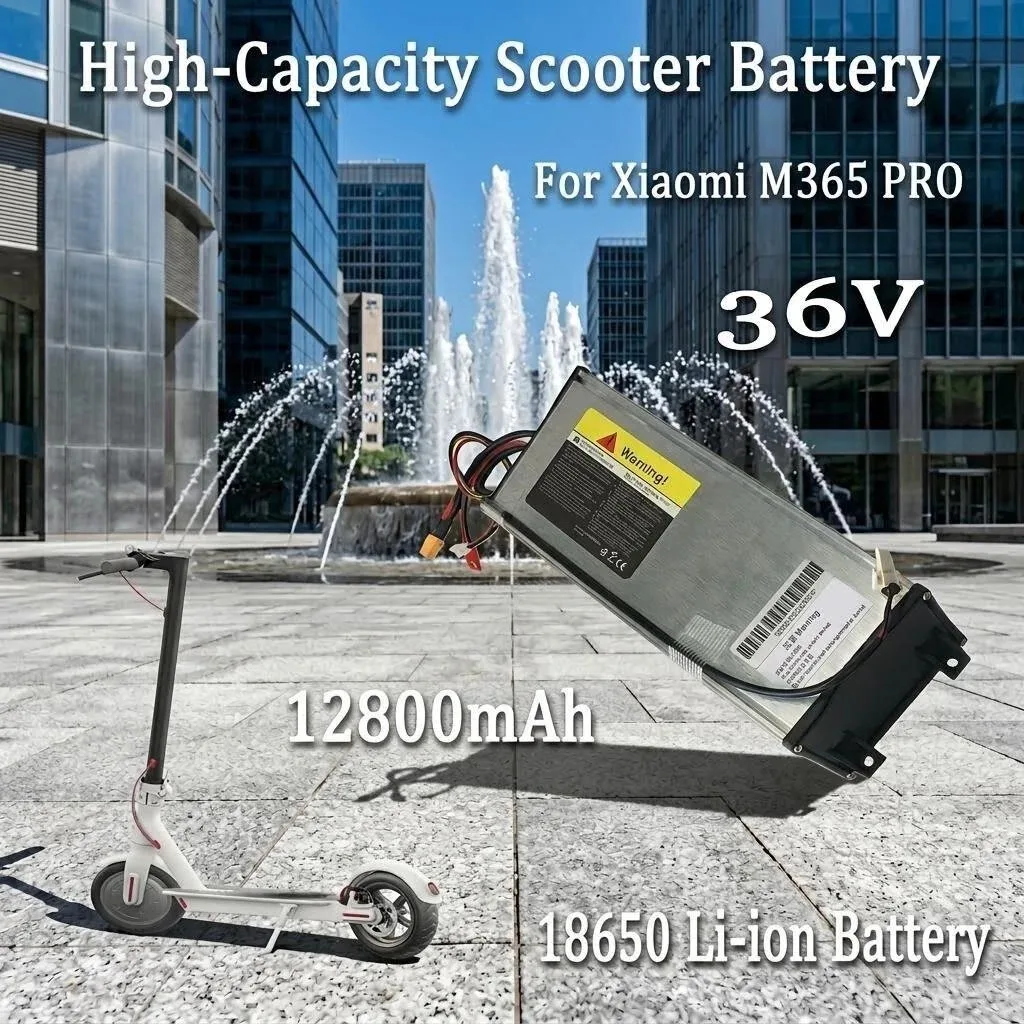 

High Capacity 12800mAh 100% Original For Xiaomi M365 Pro Scooter Special Battery Pack 36V Li-ion Battery