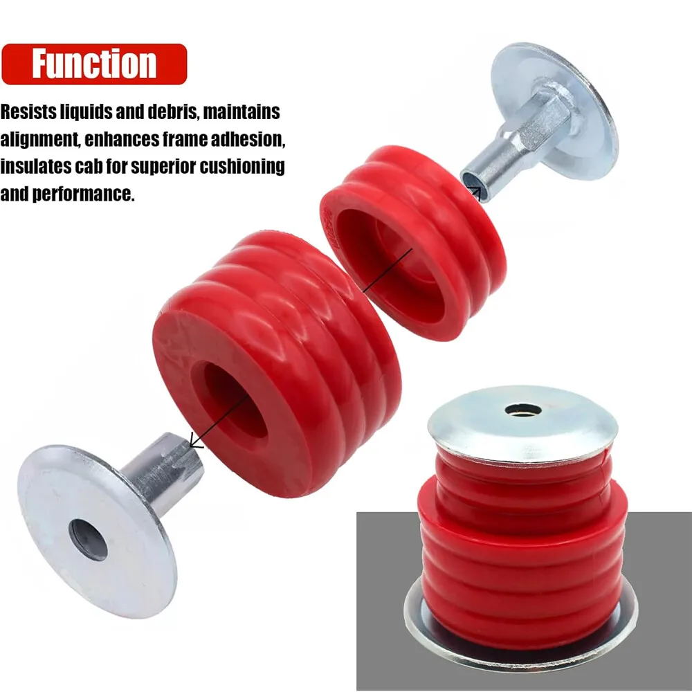 1999-2007년식 포드 F250 F350 슈퍼 듀티용 KF04058BK 차체 캡 마운트 부싱 키트