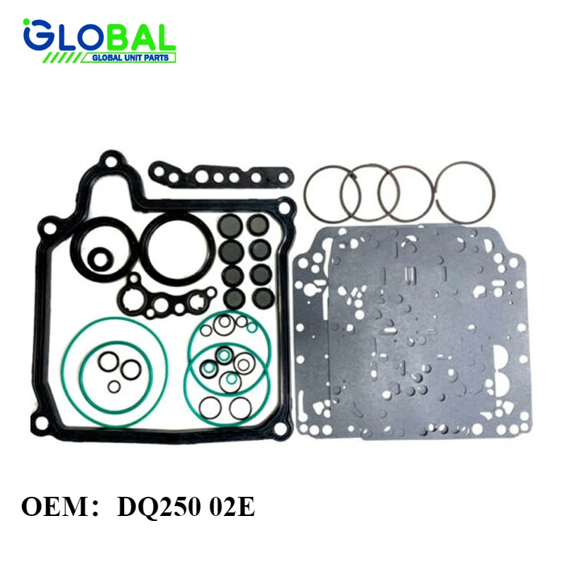 

DQ250 02E DSG 6 Kit Gasket Seal Suit For Untuk VW Beetle Golf Jetta EOS Tiguan Passat Audi