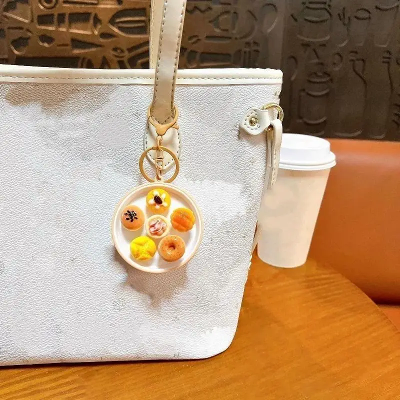 Creative Soft Bread Mole Keychain Fun Stress Relief Mini Toy Small Purse Pendant for Kids Student School Accessory