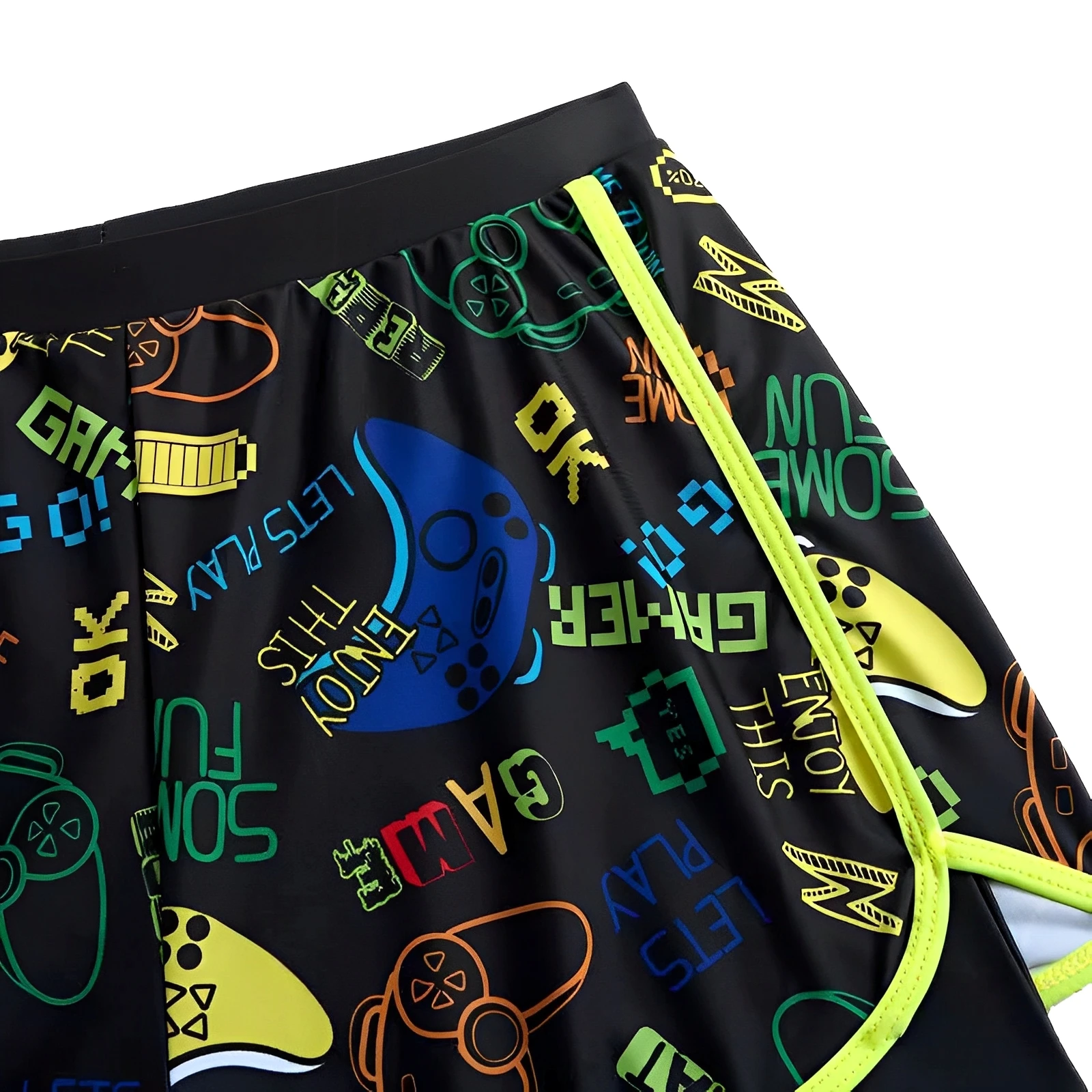 2025 meninos maiô duas peças crianças roupa de banho com shorts impresso banhistas das crianças maiô verão beachwear