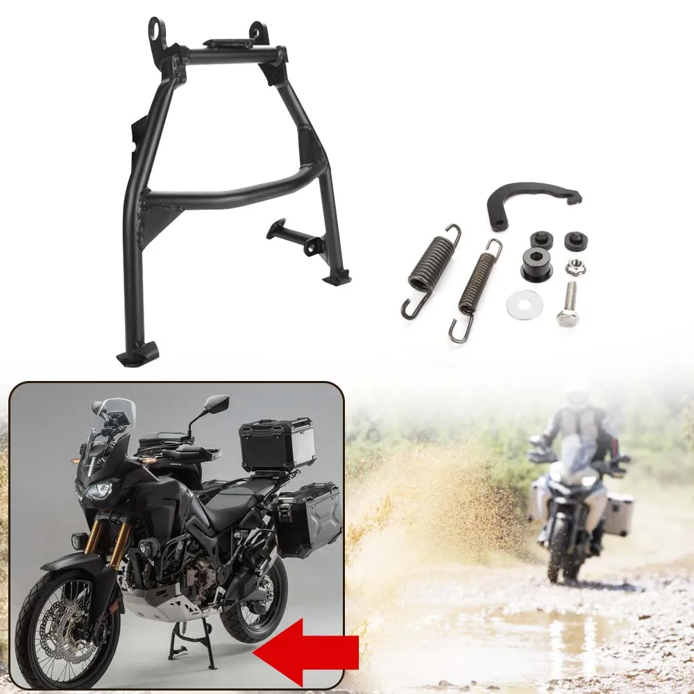 Motorcycle accessories Steel parking bracket Parking bracket For HONDA CRF1000L CRF1000LD 2016-2018 2018 2017 2016