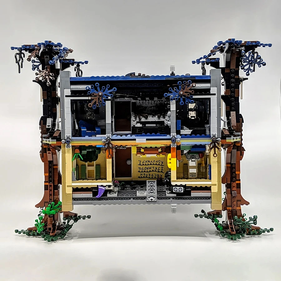 Nieuw product Vreemd verhaal rondom de onderstebovenwereld, moeilijk te monteren horrormodel jongen 75810 bouwsteenspeelgoed