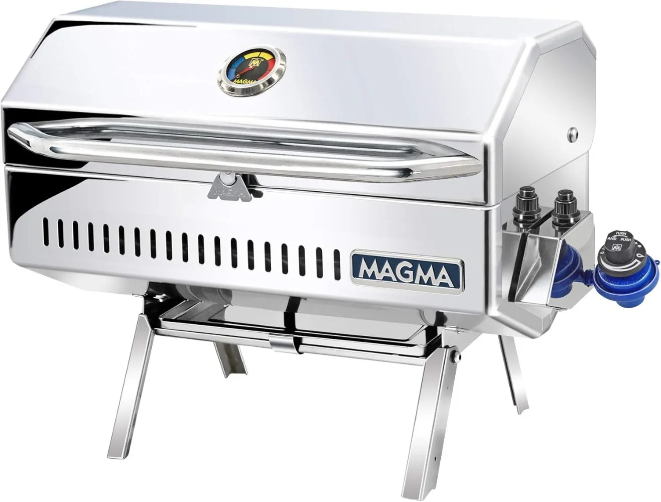 

Magma Products, Newport II Classic Gourmet Series Gas Grill, A10-918-2, Multi, One Size