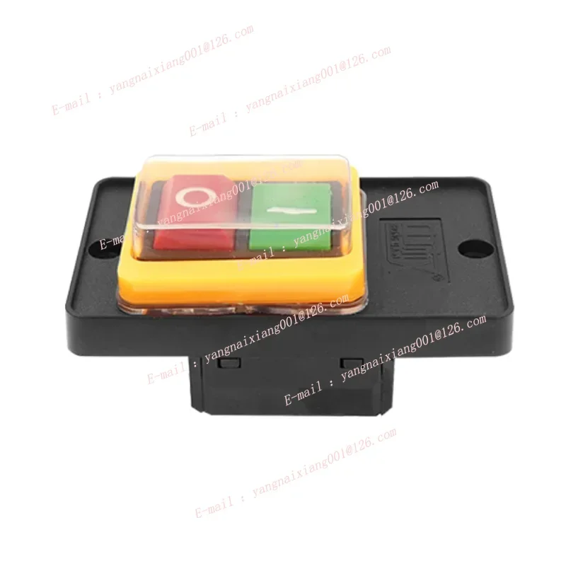 Waterproof Start Switch Button Switch 380V Press Button Bench Drill Switch 10A Drilling Machine Accessories