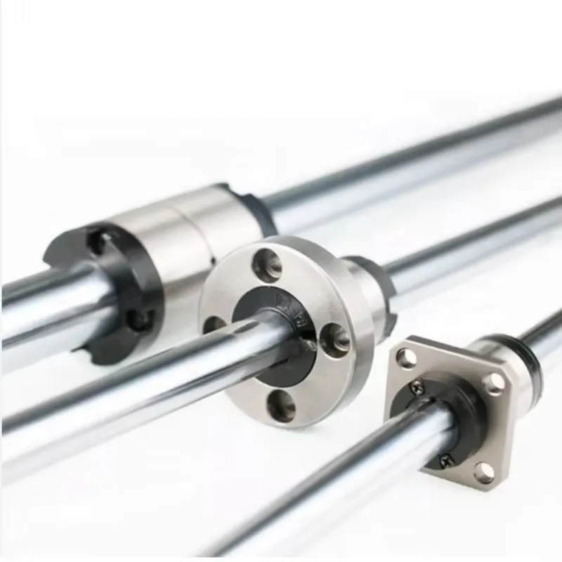 High Speed 10mm 13mm 16mm 20mm 25mm Diameter Customized Size China Flange Ball Spline Nut TBI Ball Spline Shaft for CNC Machine