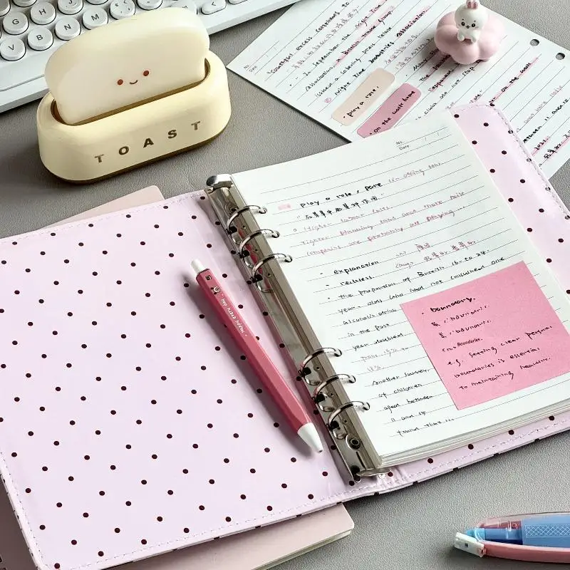 PU Leather Notebook Piano Key Print Magnetic Closure Photo Slot for Pocket Journaling Daily Casual Use
