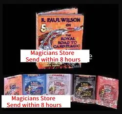 Royal Road to Card Magic Paul Wilson vol.1-5,Magic Tricks