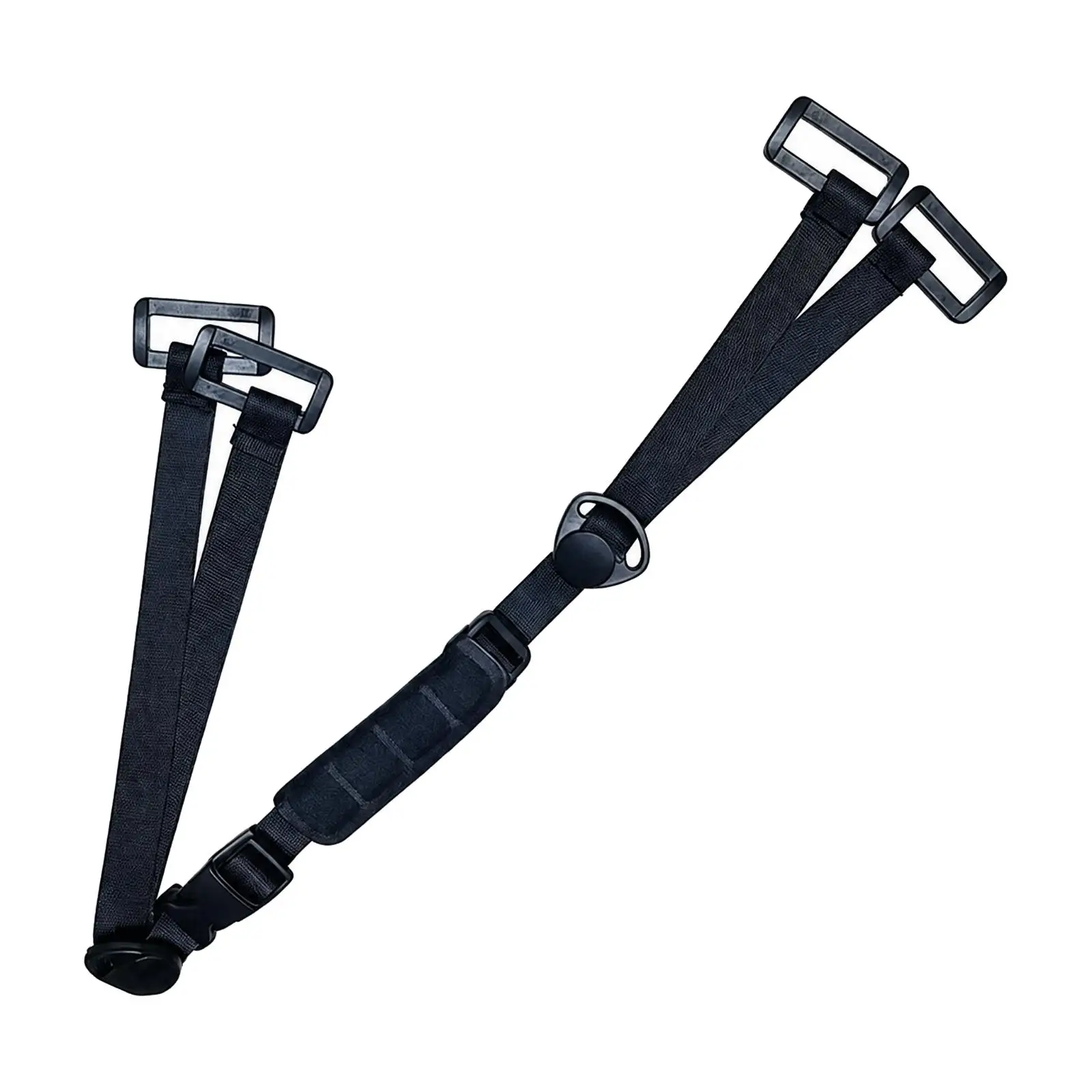 Helmet Chin Strap with Attachment Hardware Long-Lasting Helmet Chin Strap with Fastening Components Secure Fit Replacement