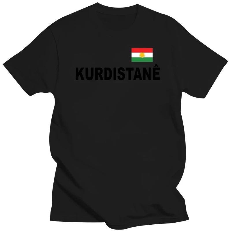 Kurdistan T-shirt Mens tshirt T-shirt Fashion Tops Sleeves Cotton Bottoming Adult Clothing women Round Neck Short