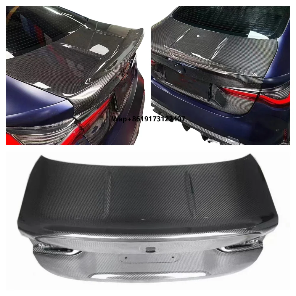 

Для M4 G82, крышка багажника, крышка багажника из углеродного волокна M4, переоборудованная крышка багажника M4