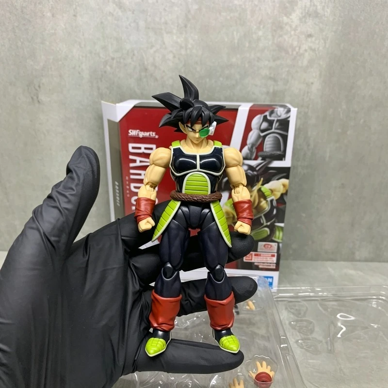 Bandai Genuine SHF Bardock Sun Wukong's Father Lower Warrior Soul Limited Dragon Ball Super Model Hand Figure view 3