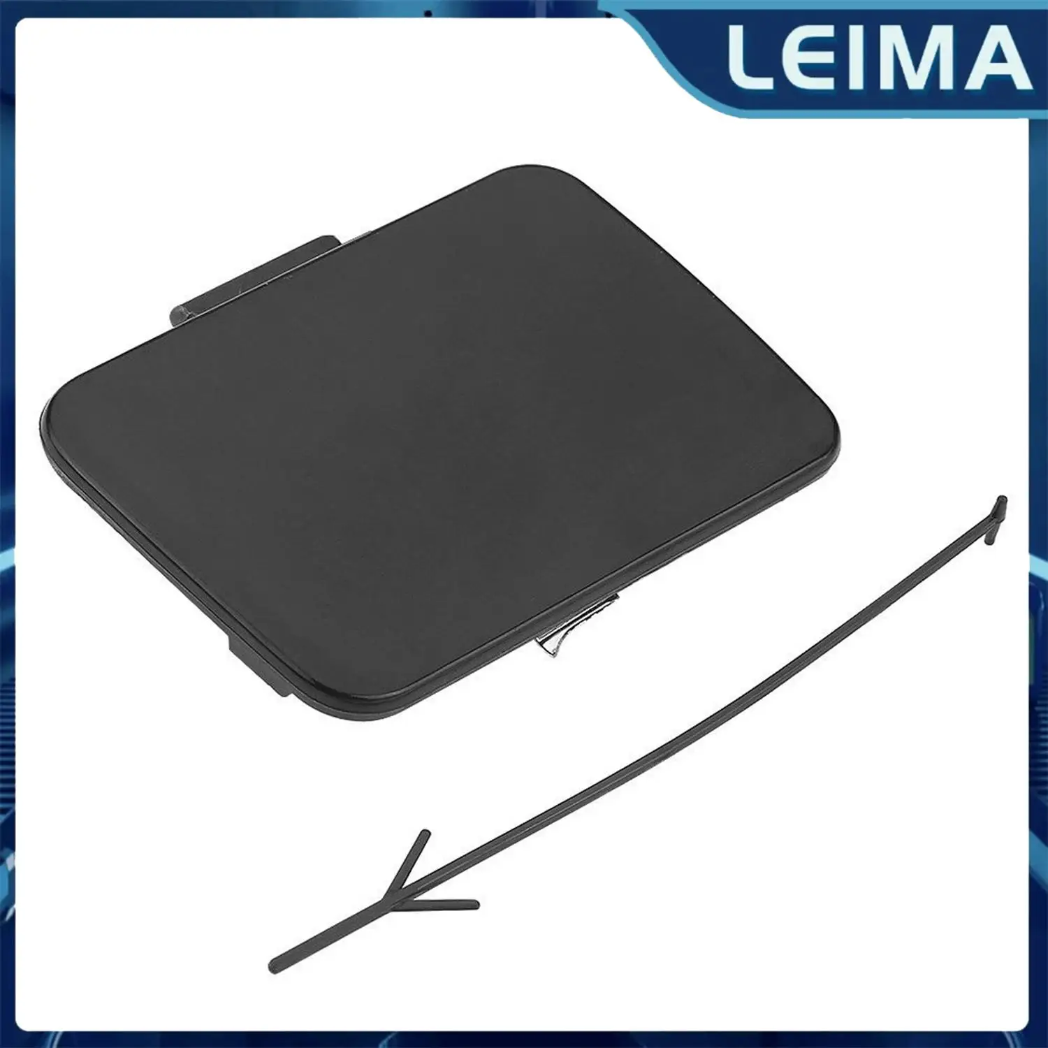 

Front Bumper Towing Hook Cap Trailer Cover 8E0807241 8E0 807 241 For Auidi A4 B6 2001-2005 Front Bumper Tow Hook Cover Cap + Tie