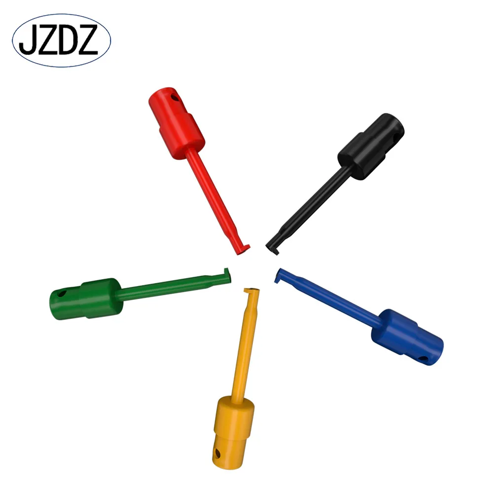 JZDZ10PCS SMD IC Test Hook Clips Copper Mini Grabber for Multimeter Test Lead Electrical Accessories J.30006