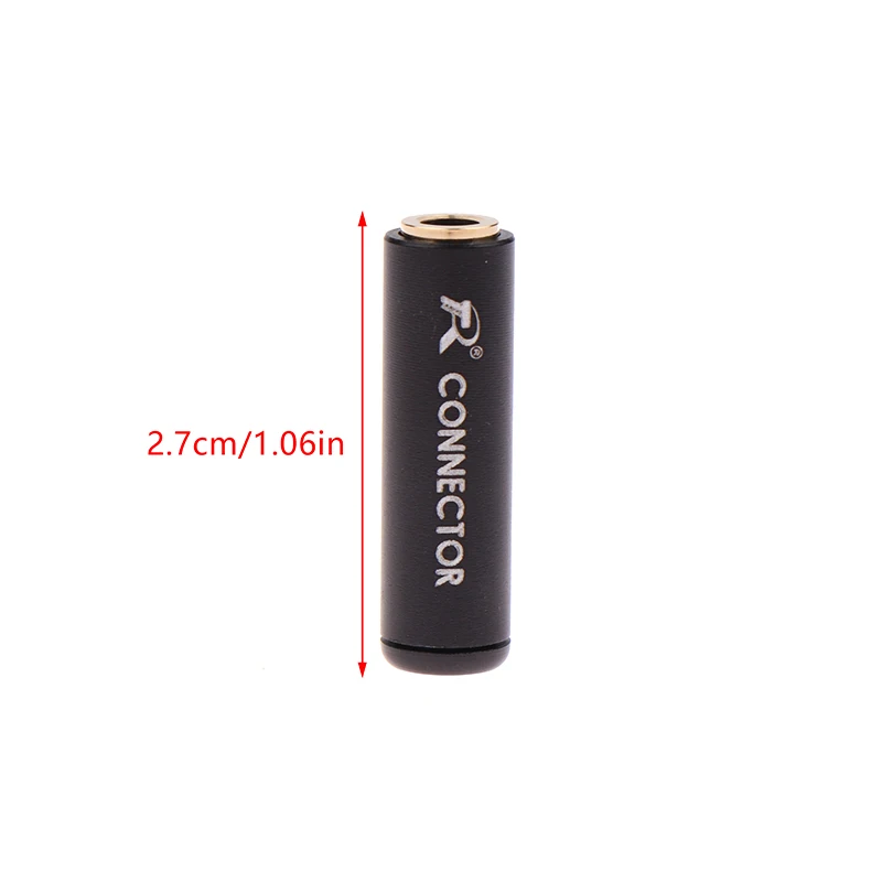 1Pc Aluminum Jack 3.5mm Audio Female Jack 3.5mm 3Poles Stereo Socket Gold Plated Audio Soldering DIY Type Connector