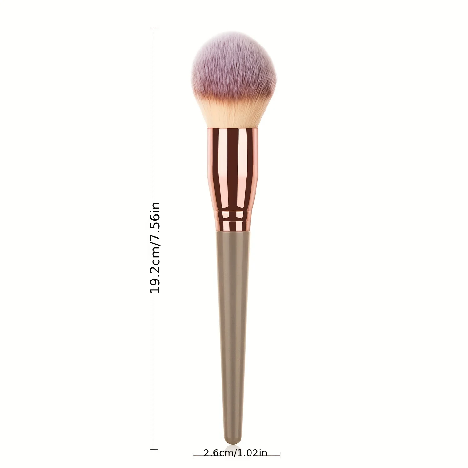 Makeup Powder Foundation Brush for Setting Loose Pressed Powder Mineral Blush Large Face Brush