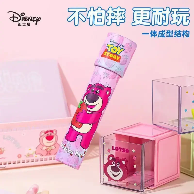 Nuevo telescopio multiprisma Disney Kawaii Stitch variedad caleidoscopio colorido juguetes para niños rompecabezas exploración ciencia experimento regalo