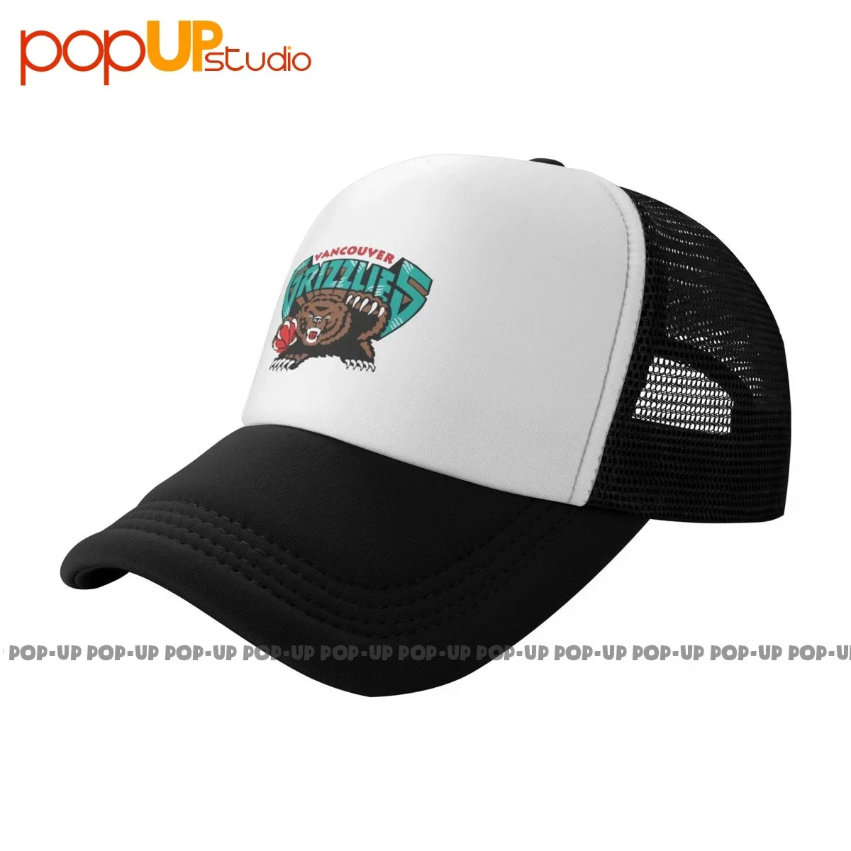 Vancouver Grizzlies Bear Baseball Cap Trucker Hats Breathable Sunscreen Headwear High Quality Funny