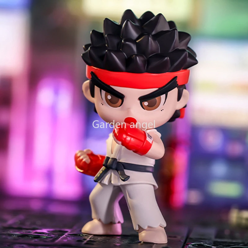 POP MART Street Fighter Vs Classic Character Series Blind Box Toy Kawaii Doll Action Figure Toys Collectible Model Mystery Box