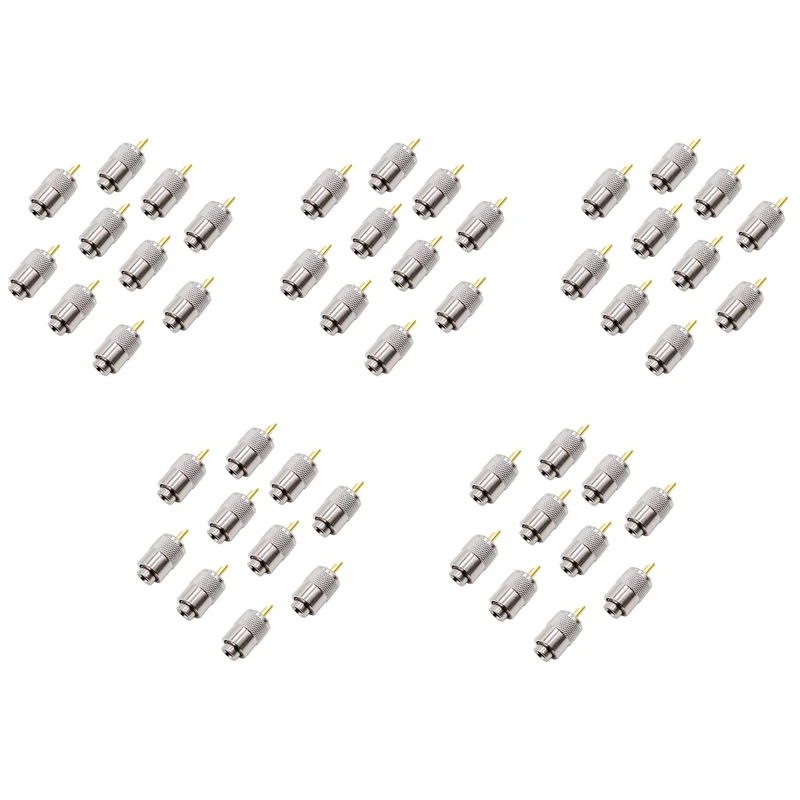 

Promotion! 50PCS RF Connector UHF Male Connector RG8 RG58 Cable Lug Antenna Connector PL259