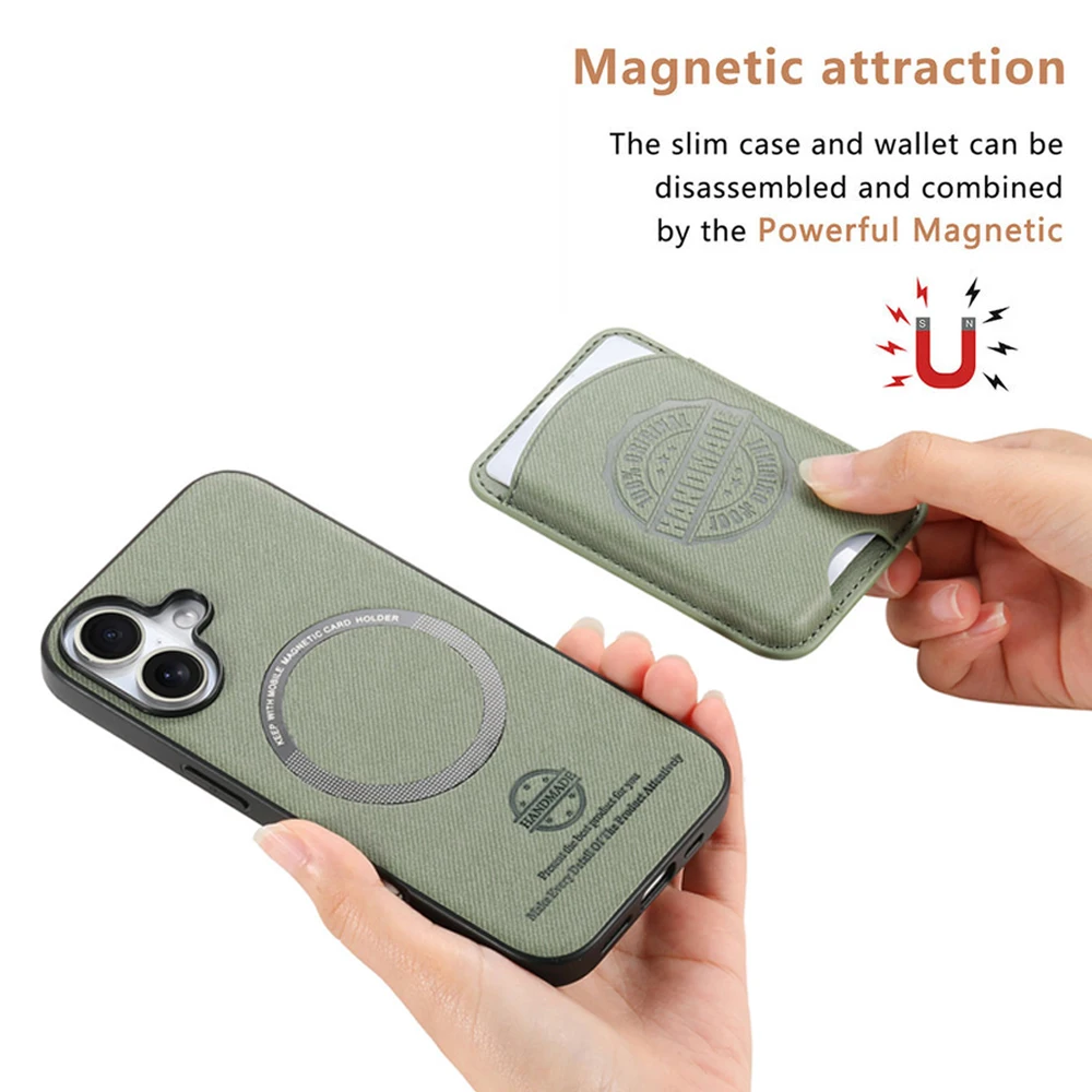 بطاقة مغناطيسية قابلة للفصل 2In1 لهاتف Xiaomi Poco F8 Pro 5G حافظة فاخرة بشعار لوحة خلفية جلدية Mi Phone PocoF8 Ultra F 8 Pro