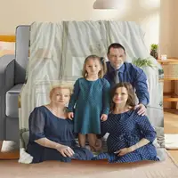 1Pc Custom Photo Blanket,Custom Flannel Blanket with Photo,Custom Picture Blanket,Custom Photo Blanket for Home,Custom Image 4