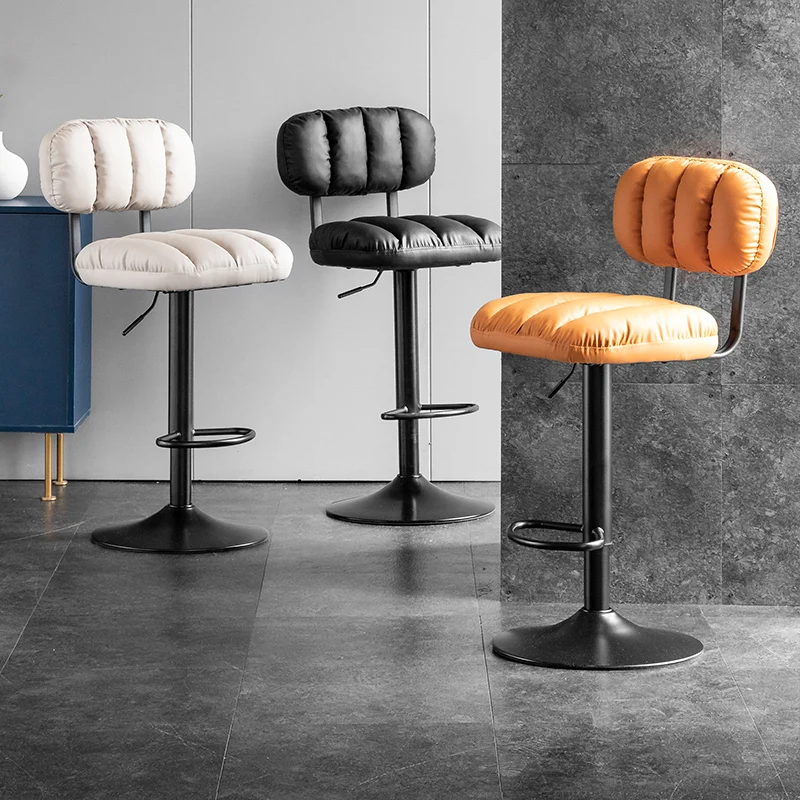 Luxury Premiumเก้าอี้บาร์ความงามโมเดิร์นสบายปรับความสูงเก้าอี้บาร์ความงามที่เรียบง่ายTaburetes De Barเฟอร์นิเจอร์