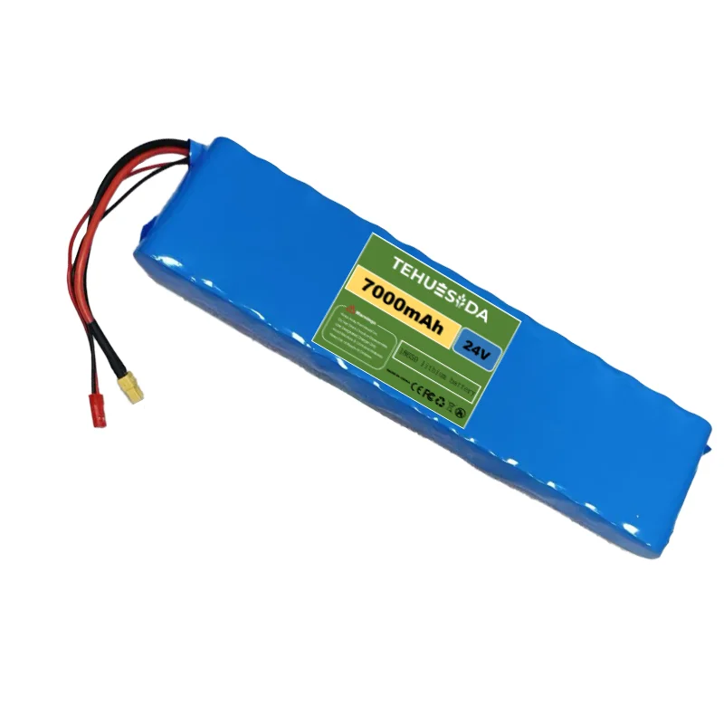 7000mAh 18650 7S2P Li-ion Rechargeable Battery Pack 25.2V Suitable for Battery Replacement of 29.4V Electric Scooters