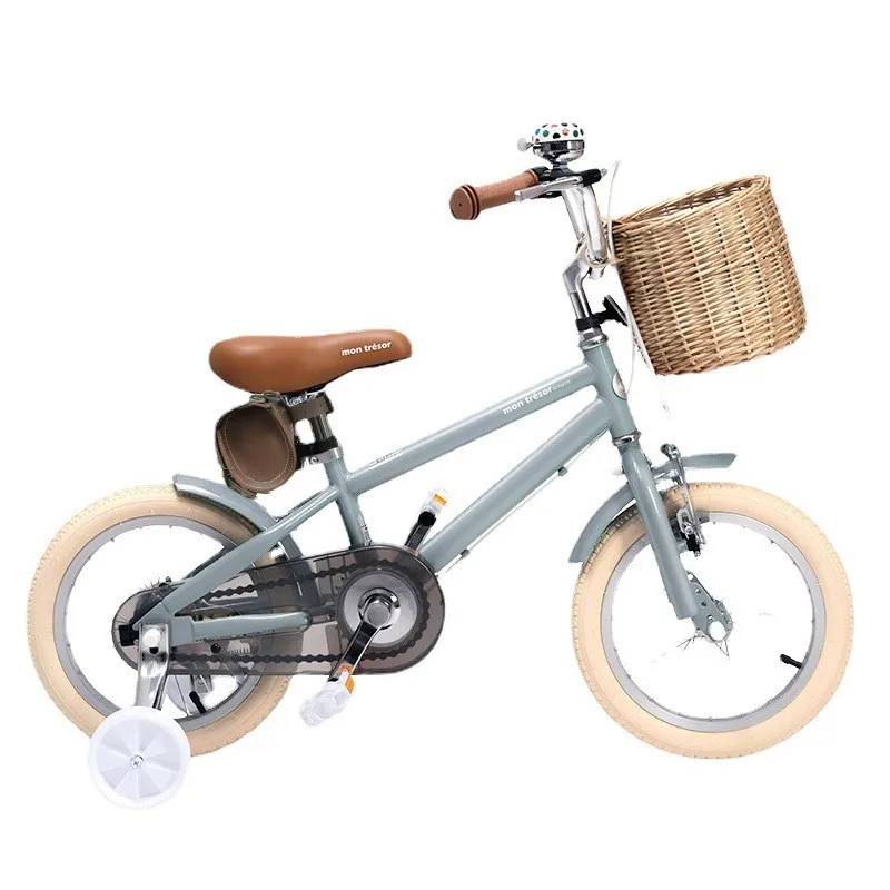 AliExpress TLXT Cross Life Children's Bicycle Retro 3-12 Years Old Baby Bicycle Baby Stroller 12-20 Inch New Children's Bicycle Auxiliary Wheel