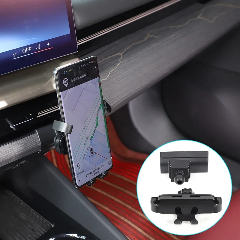 

1Pcs For BMW 5 Series G60 2024-2025+ Car Central Control Air Outlet Mobile Phone Holder Water Cup Holder Interior Accessories