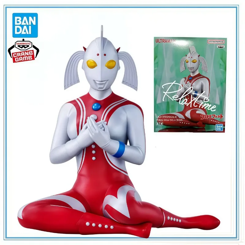 

BANDAI в наличии, натуральная модель Banpresto Relax Time Ultraman Mother of Ultra, коллекция, серия, модель персонажа из мультфильма, подарки, игрушки, модель