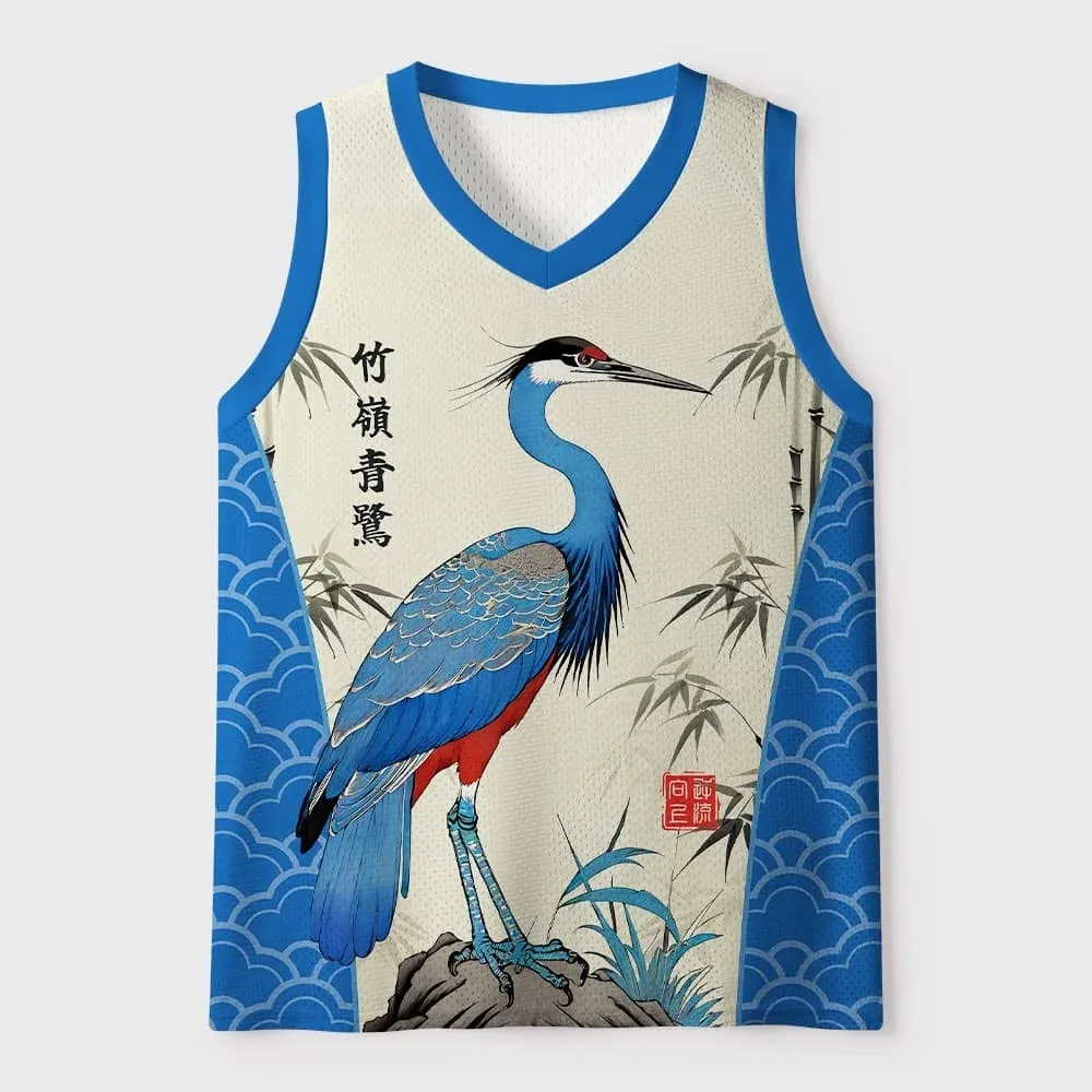 Harajuku-Tanktop im japanischen Stil mit 3D-Druck von Tieren, V-Ausschnitt, atmungsaktiv und schnelltrocknend, modische Outdoor-Sportbekleidung für Herren – Detail 3