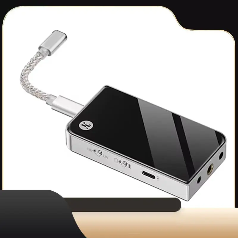 

JCALLY AP20 Protable Amplifier Dual DAC Chip 2.5/3.5/4.4 Built-In Lithium Battery Portable DAC & Amp PCM 32Bits 384Khz DSD256-T4