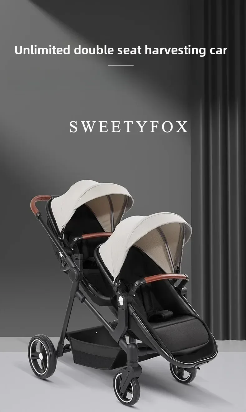 2025 New Foldable, Multifunctional Twin Stroller That Can Be Disassembled  Into A Lightweight Baby Bike. Shipping Within The EU - AliExpress 1501